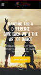 Mobile Screenshot of dancing4adifference.org
